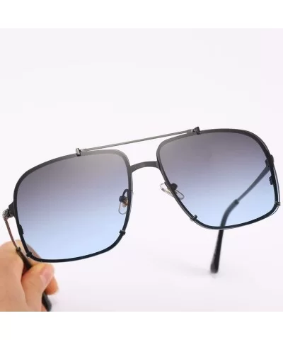 Vintage Polarized Sunglasses Glasses Protection - CZ18R5IIZ6C $8.36 Square