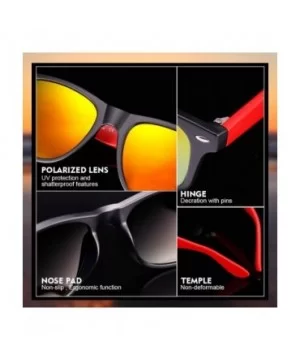 Polarized Mens Classic Trendy Stylish Sunglasses UV400 Clip-on Over Precription Glasses NCS004 - CO18RQ0E5NQ $11.52 Square