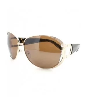 Oversized Round Sunglasses Womens Designer Fashion Eyewear - Tortoise - CN11DNDWWE5 $8.57 Round