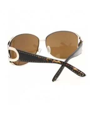 Oversized Round Sunglasses Womens Designer Fashion Eyewear - Tortoise - CN11DNDWWE5 $8.57 Round