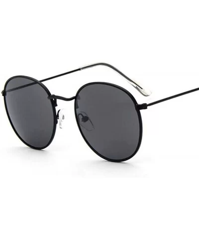 2019 Retro Round Sunglasses Women Brand Designer Sun Glasses Alloy Mirror Ray Female Oculos De Sol - C5197A30CIG $20.26 Round