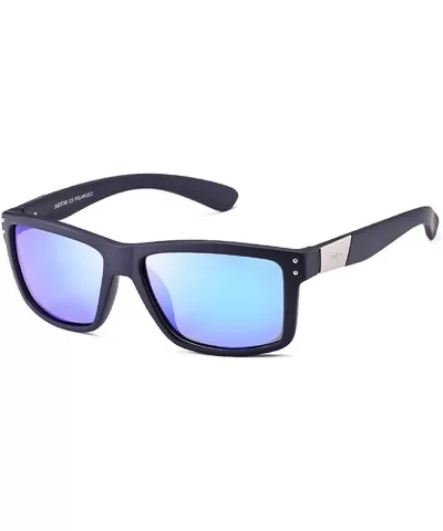 TAC lens PC frame sunglasses - personality with polarized sunglasses - E - CO18RY8AH56 $30.62 Aviator