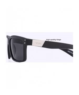 TAC lens PC frame sunglasses - personality with polarized sunglasses - E - CO18RY8AH56 $30.62 Aviator