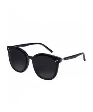 Fashion Butterfly Sunglasses Plastic Frame with Metal for Women and Men UV 400 Protected - Black - C318S5WH5ZZ $11.43 Butterfly