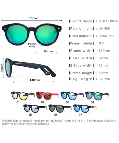 Sunglasses Women Polarized Fashion Sun Glasses Retro Round Polarized Lens Blue - Yellow - CC18YLZGUGQ $11.73 Aviator