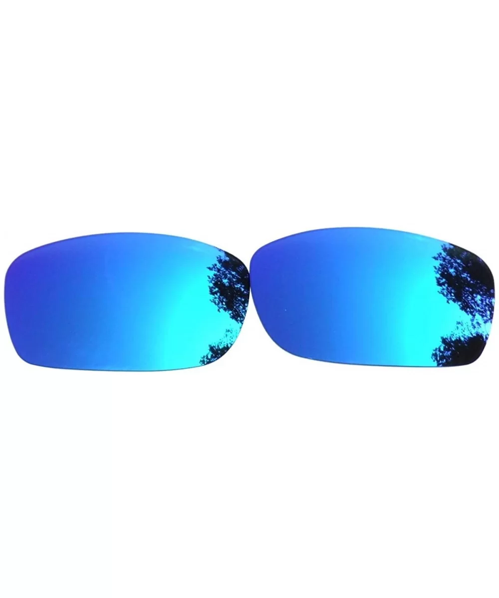 Replacement Lenses for Oakley Fives Squared Blue Color Polarized - Blue - CF124OU8YAP $8.25 Oversized