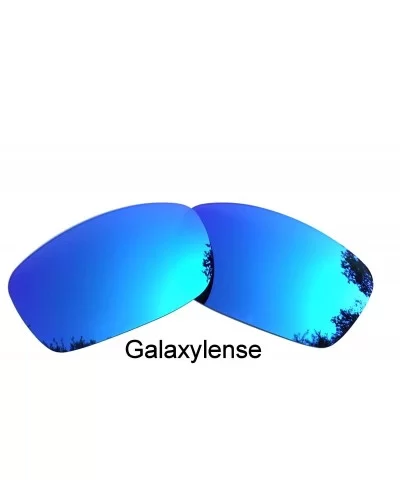 Replacement Lenses for Oakley Fives Squared Blue Color Polarized - Blue - CF124OU8YAP $8.25 Oversized