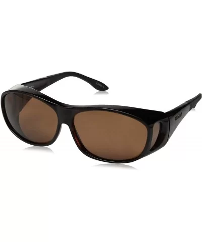 Haven Fits Over Sunwear Windemere Over-Prescription Sunglasses-Black Frame/Gray Lens-one size - CC11418SUXN $26.38 Wrap