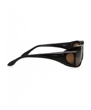 Haven Fits Over Sunwear Windemere Over-Prescription Sunglasses-Black Frame/Gray Lens-one size - CC11418SUXN $26.38 Wrap