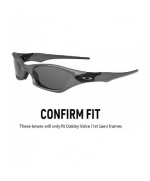 Polarized Iridium Replacement Lenses Valve (1st Generation) Sunglasses - Multiple Options - C6120YTIHPN $31.52 Sport