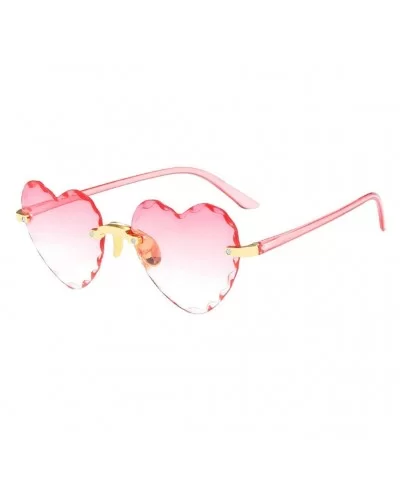 Sunglasses Fashion Frameless Accessories HotSales - D - CM190HIW4XC $4.31 Wrap