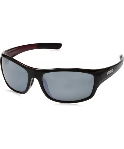 Polarized Optics Mens Cover - Black Red - CD189XCK9YS $45.37 Wrap