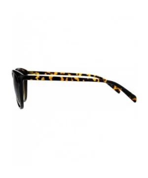 Womens Simple Classic Fashion Sunglasses Oval Cateye Frame UV 400 - Tortoise - CT18G5HK8X9 $7.88 Oval