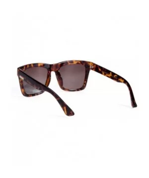 Oversized Sunglasses for Women Trendy-Square Polarized Lens-100% UV protection - Tortoise - C3199SC9XXE $10.72 Oversized