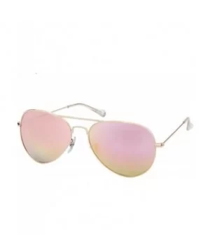 Pinglas Retro Sunglasses Women Polarized Blue Metal Frame Gradient Mirror Green - Grey - C018YZW9A73 $11.89 Aviator