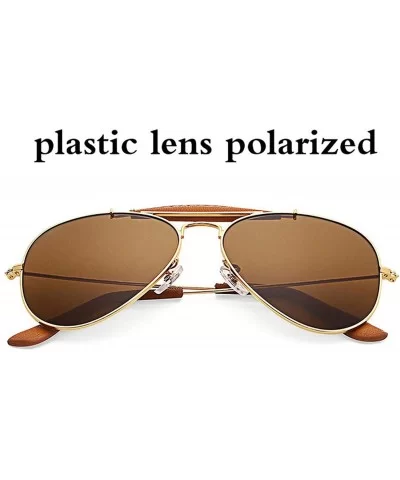 Vintage Outdoorsman Craft Sunglasses Men Women 58mm Pilot Gradient Lens Mirror Sun Glasses Polarized UV400 - C9197Y74N3L $19....