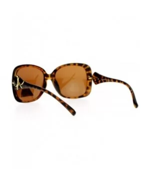 Womens Polarized Lens Elegant Rhinestone Butterfly Sunglasses - Tortoise - C8123FLAI3F $8.67 Butterfly