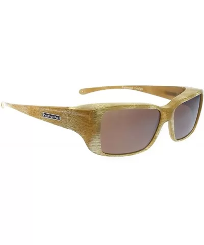 Jonathan Paul Nowie Small Polarized Over Sunglasses - Ivory-tusk - C011L695H4P $51.51 Wrap