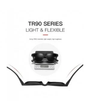 Unbreakable TR90 Polarized Men Ultra Light Design Sun Glasses Driving Car C2 - C2 - CD18Y5UXEAX $22.53 Oversized