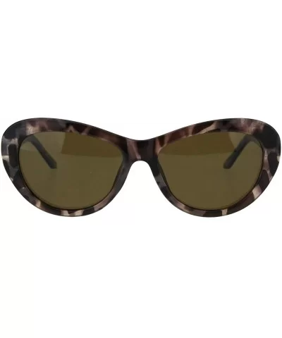 Womens Polarized Designer Fashion Plastic Butterfly Light Weight Sunglasses - Tortoise Brown - C418H6RR3MC $6.03 Butterfly