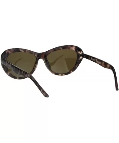 Womens Polarized Designer Fashion Plastic Butterfly Light Weight Sunglasses - Tortoise Brown - C418H6RR3MC $6.03 Butterfly