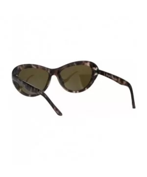 Womens Polarized Designer Fashion Plastic Butterfly Light Weight Sunglasses - Tortoise Brown - C418H6RR3MC $6.03 Butterfly