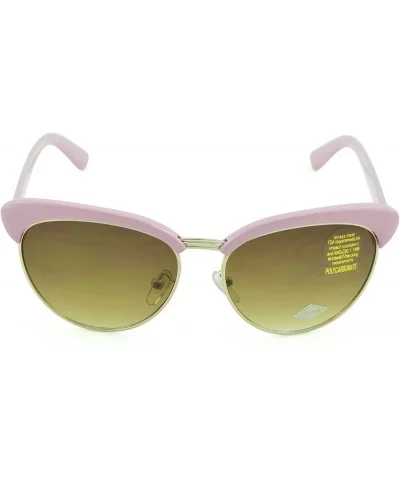 Modern and Bold Womens Fashion Sunglasses with UV Protection - Pink702 - CR12D1KXVRL $5.67 Sport