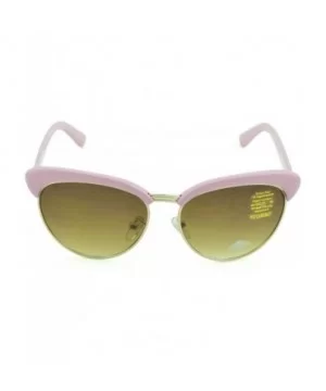 Modern and Bold Womens Fashion Sunglasses with UV Protection - Pink702 - CR12D1KXVRL $5.67 Sport