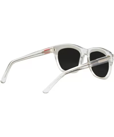 USA Uniek Shiny Sunglasses - Black - CR12IG235AB $33.01 Wayfarer