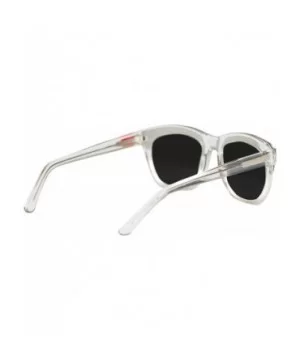 USA Uniek Shiny Sunglasses - Black - CR12IG235AB $33.01 Wayfarer