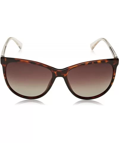 Women's Pld4058/S Cat-Eye Sunglasses - Dark Havana - CZ186Y2Y79R $39.06 Cat Eye