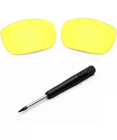 Replacement Lenses & T4 Screwdriver TwoFace Sunglasses - Hd Yellow-non Polarized - C218G83NRO6 $10.01 Goggle