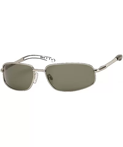 Sunglasses 128054d Green - Silver - CH11JCNI4U1 $7.92 Oval