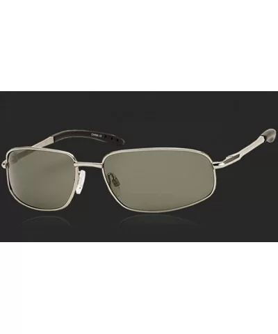 Sunglasses 128054d Green - Silver - CH11JCNI4U1 $7.92 Oval