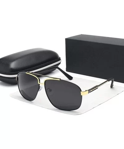 Polarized Sunglasses Man Cool Sun Glasses Men UV400 Y9754 C1BOX - Y9754 C2 - C318XE9W2I2 $12.62 Oversized