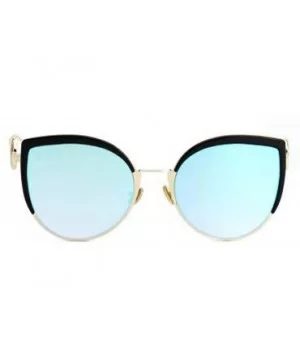 Big box cat eye sunglasses- 2019 new sunglasses fashion sunglasses - B - CI18S9NKEA5 $34.96 Aviator