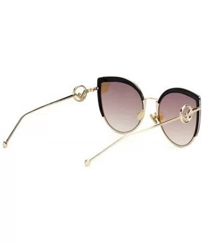 Big box cat eye sunglasses- 2019 new sunglasses fashion sunglasses - B - CI18S9NKEA5 $34.96 Aviator