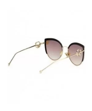 Big box cat eye sunglasses- 2019 new sunglasses fashion sunglasses - B - CI18S9NKEA5 $34.96 Aviator