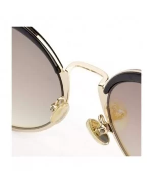 Big box cat eye sunglasses- 2019 new sunglasses fashion sunglasses - B - CI18S9NKEA5 $34.96 Aviator