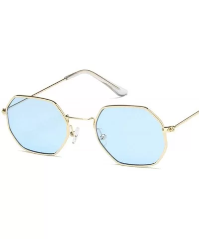 Small Square Sunglasses Women Men Retrol Women Sun Glasses Ladies Eyewear 11 - 4 - C918YZWOIQQ $7.31 Aviator