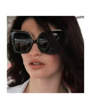 Vintage Gradient Lens Sunglasses Women Acetate Frame Brand Design Sun Glasses Female Square Goggles UV400 - CX199QCXOC3 $6.86...