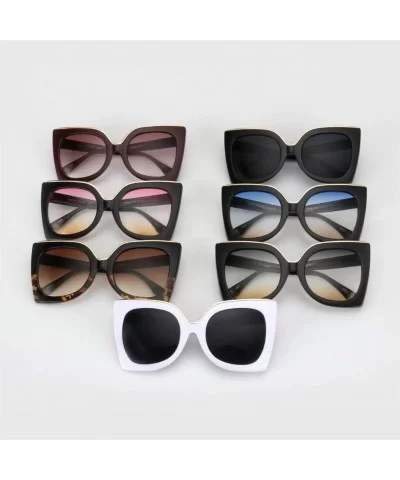 Vintage Gradient Lens Sunglasses Women Acetate Frame Brand Design Sun Glasses Female Square Goggles UV400 - CX199QCXOC3 $6.86...