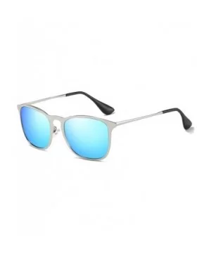 Unisex HD Polarized Sunglasses for Men Women Polarized Metal Mirror UV400 Lens Protection - E - CK197AZNOD3 $12.12 Semi-rimless