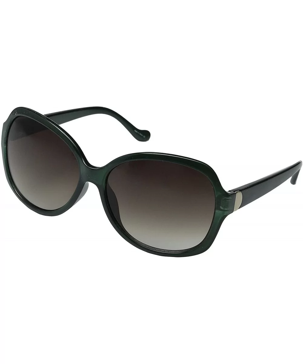 Women's 043-86 Green Sunglasses - CL12DPQ53Z9 $56.96 Oval