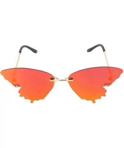 Sunglasses Butterfly Fashionable Supplies - CV190QOO24T $8.68 Oval