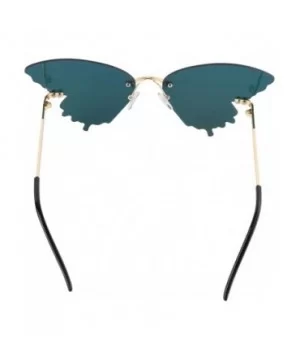 Sunglasses Butterfly Fashionable Supplies - CV190QOO24T $8.68 Oval