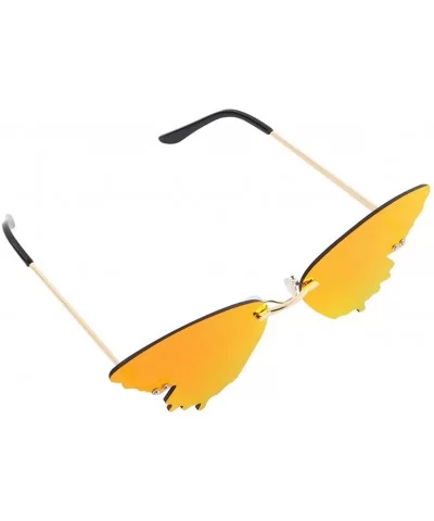 Sunglasses Butterfly Fashionable Supplies - CV190QOO24T $8.68 Oval