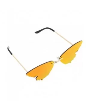 Sunglasses Butterfly Fashionable Supplies - CV190QOO24T $8.68 Oval