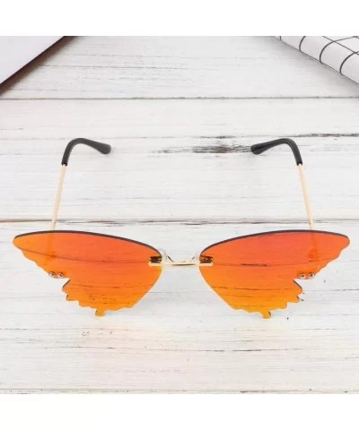 Sunglasses Butterfly Fashionable Supplies - CV190QOO24T $8.68 Oval