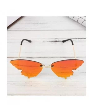 Sunglasses Butterfly Fashionable Supplies - CV190QOO24T $8.68 Oval